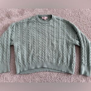 Philosophy Sage Cable Knit Sweater Women’s XL